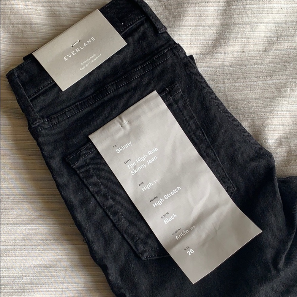 Everlane High-Rise Skinny (26 ankle)